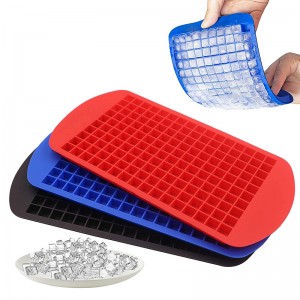 Egyedi tervezés, szilikon mini Ice Cube tálcák hűtéshez whisky koktél